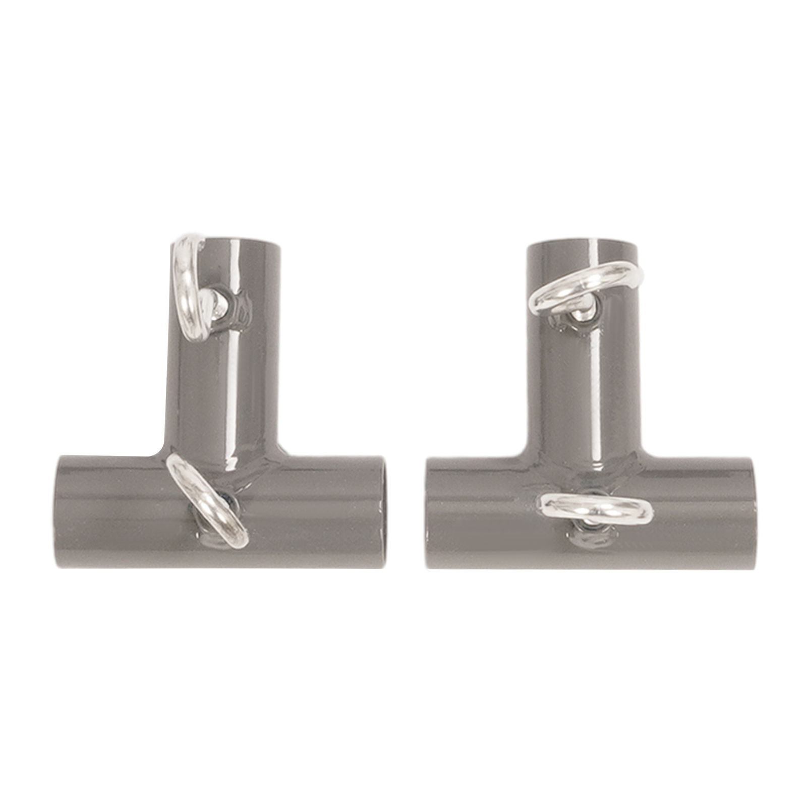 Rust Resistant 10 Pieces 1" Golf Frame Corner Kit DIY Canopy with Eye-Bolts