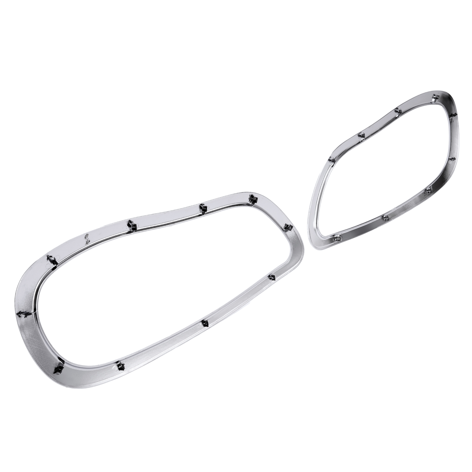 New Headlight Bezels Trims Chrome For Freightliner M2 Business Class 2002-2018