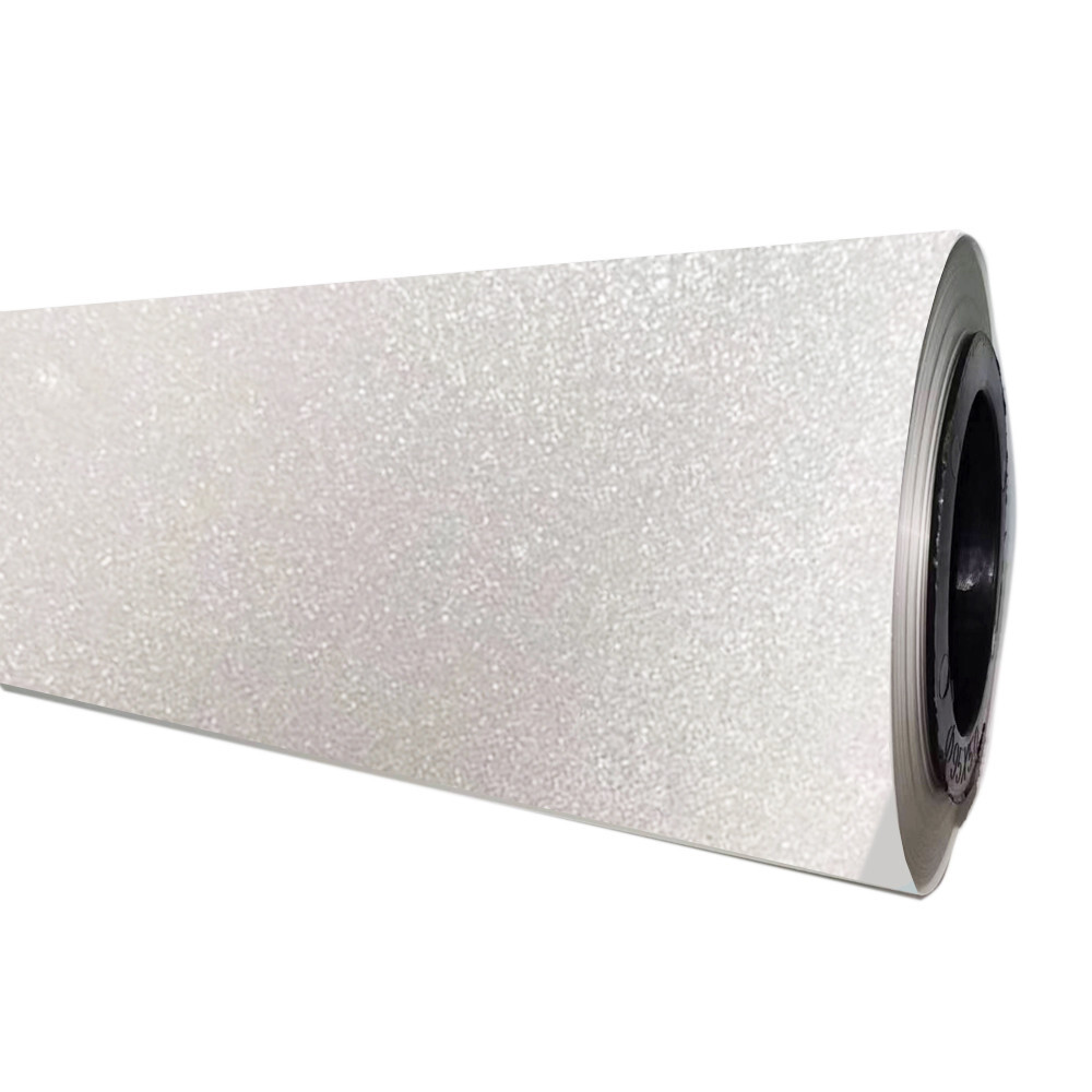 US Stock Local Pickup 13in x 328ft PET Transfer DTF Glitter+ Film Roll Cold Peel