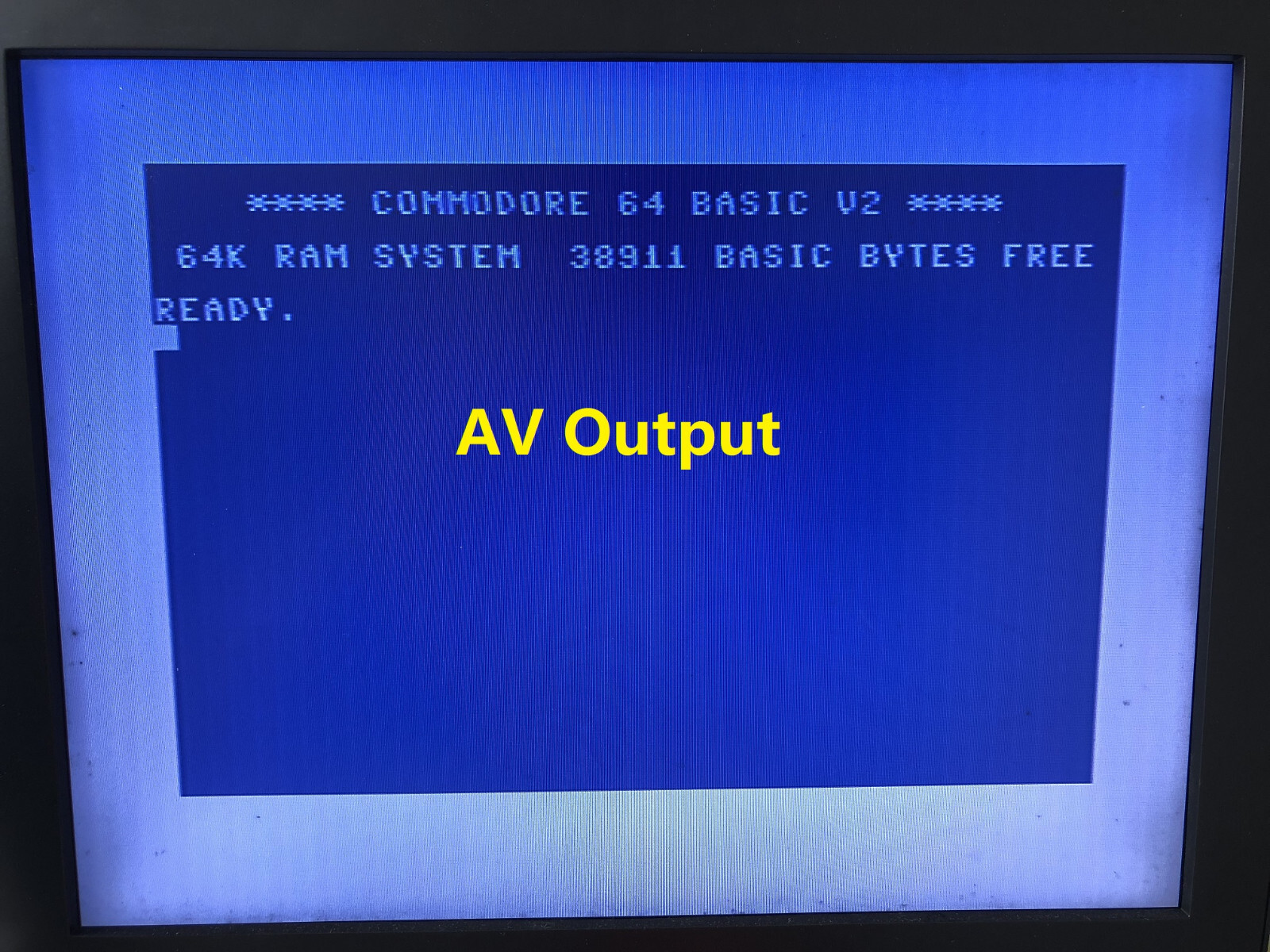 Commodore 64/128 AV Adaptor - S-Video Composite 2ch Audio L/R