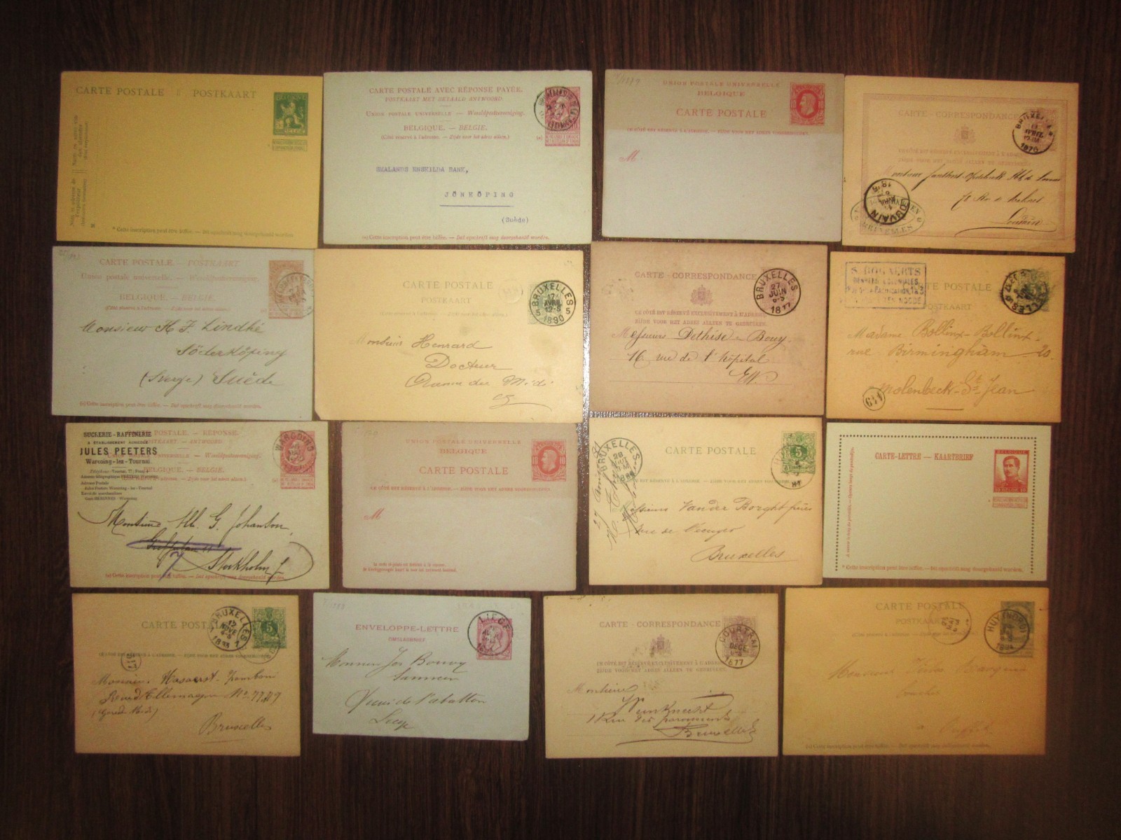 OLD BELGIUM STATIONERIES