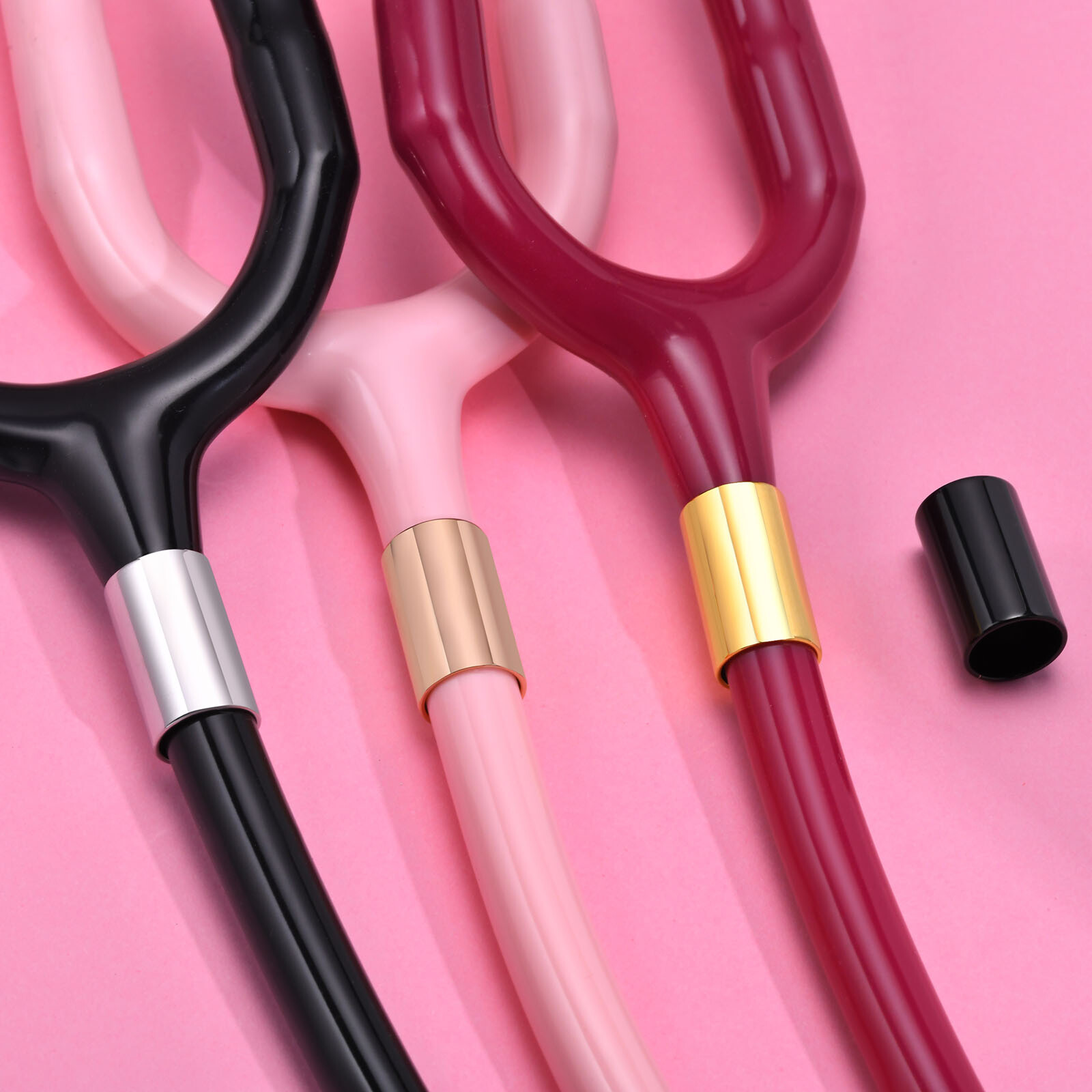 Vnox Stethoscope Name Tag Gifts for Nurses Doctor Personalized ID Name Steth