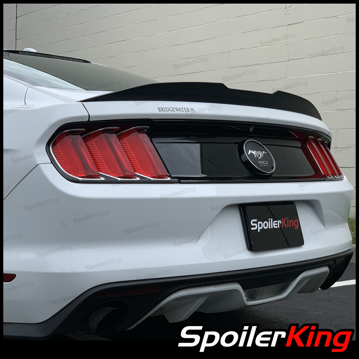 SpoilerKing 380VC Universal 30"- 55" Custom Rear Polyurethane Trunk Spoiler Wing