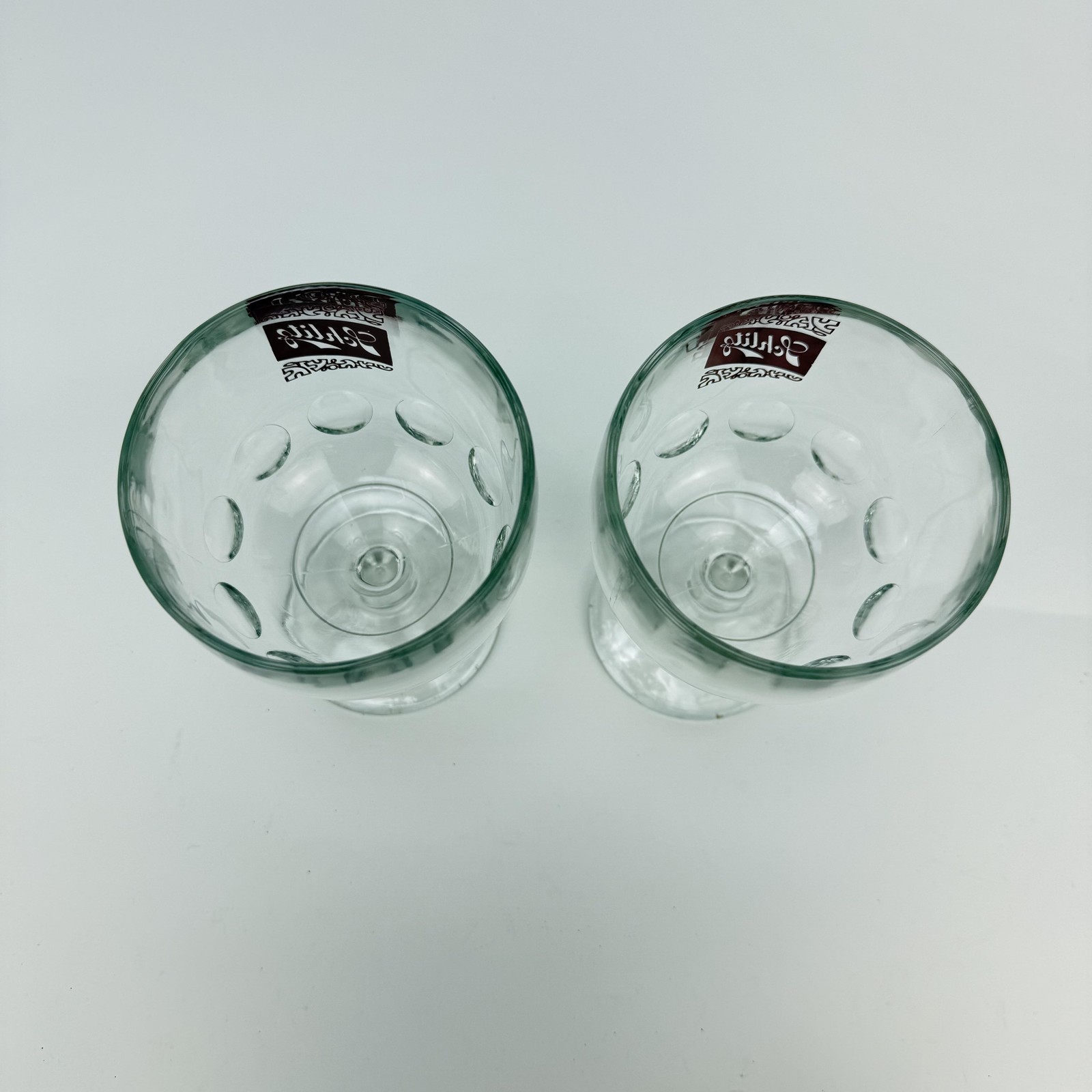 Vintage Schlitz Beer Glasses Mugs Goblets Set of 7 Barware Advertising Lot