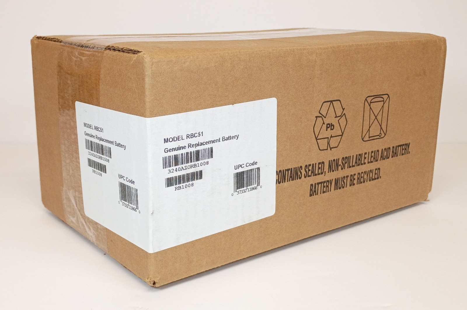 TRIPP LITE RBC51 Replacement Battery Cartridge UPS 12580 F2 12V-580W/Pcs/8.0V/5M