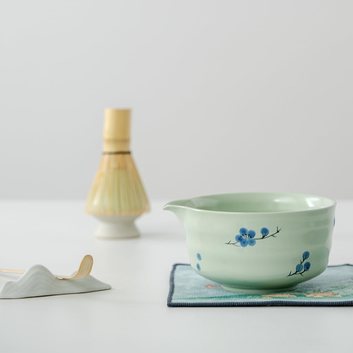 matcha whisk set, including matcha bowl, matcha whisk and stand, sieve, spoon...