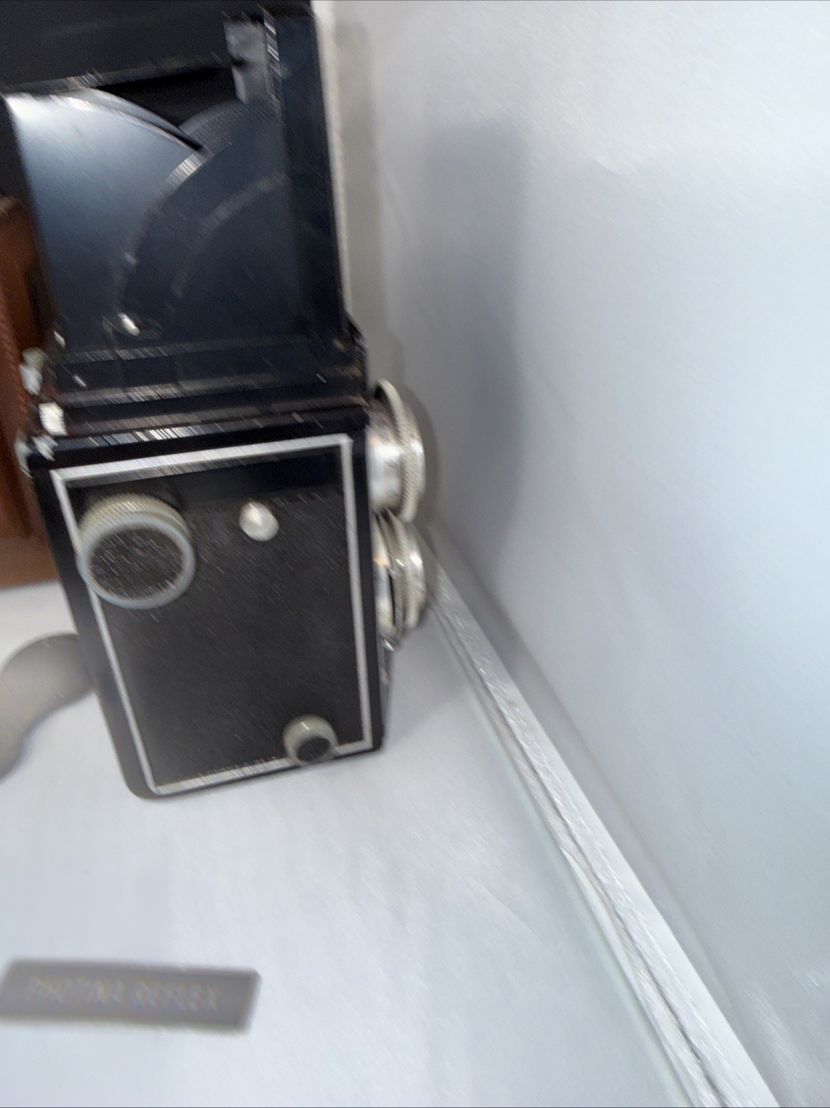 Antique Photina Reflex Camera With Case Untested