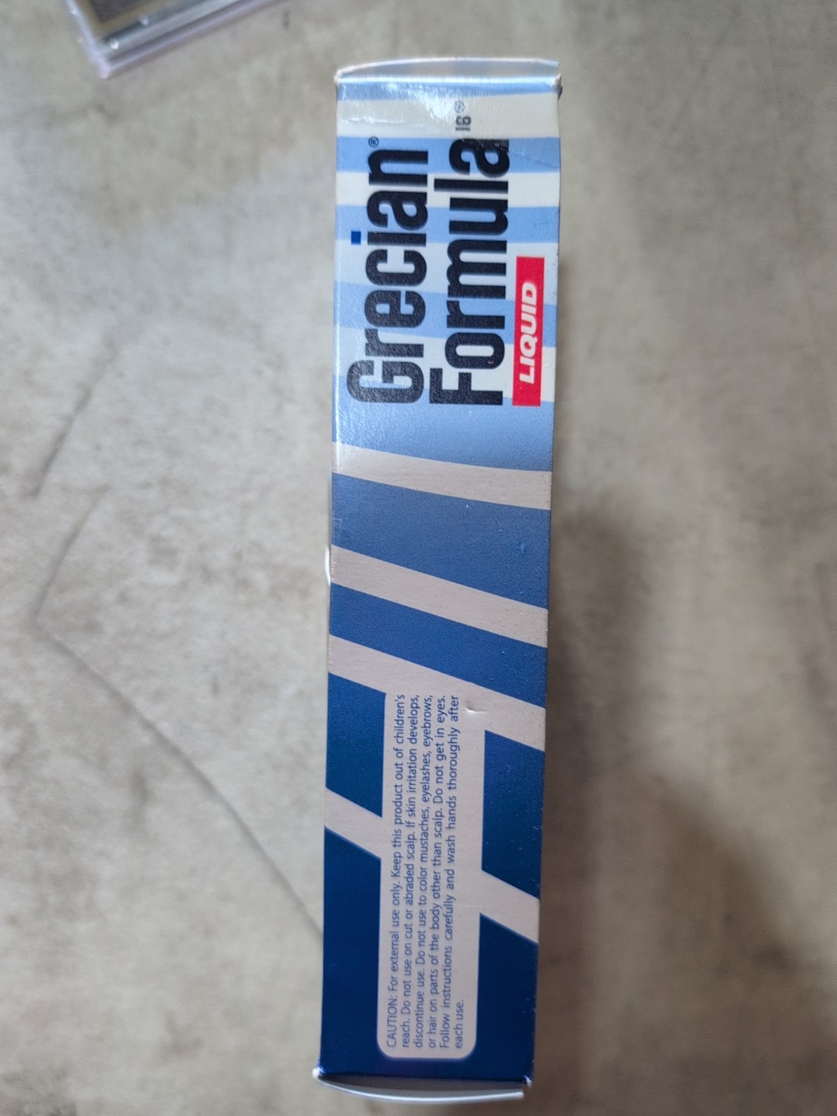 Grecian Formula Liquid w/ Conditioner Restores Lost Color To Gray Hair 8 oz