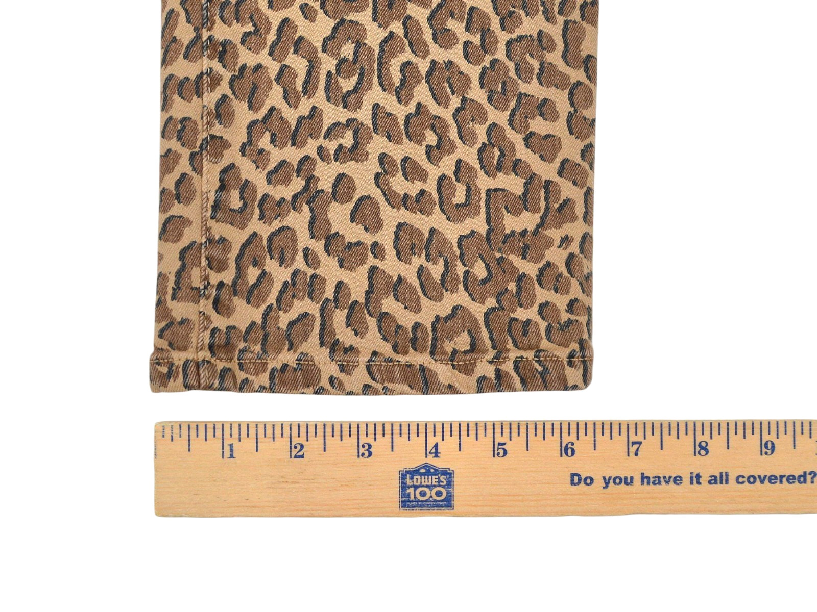 Lucky Brand High Rise Bridgette Slim Jeans Womens Size 6/28 Leopard Print Denim