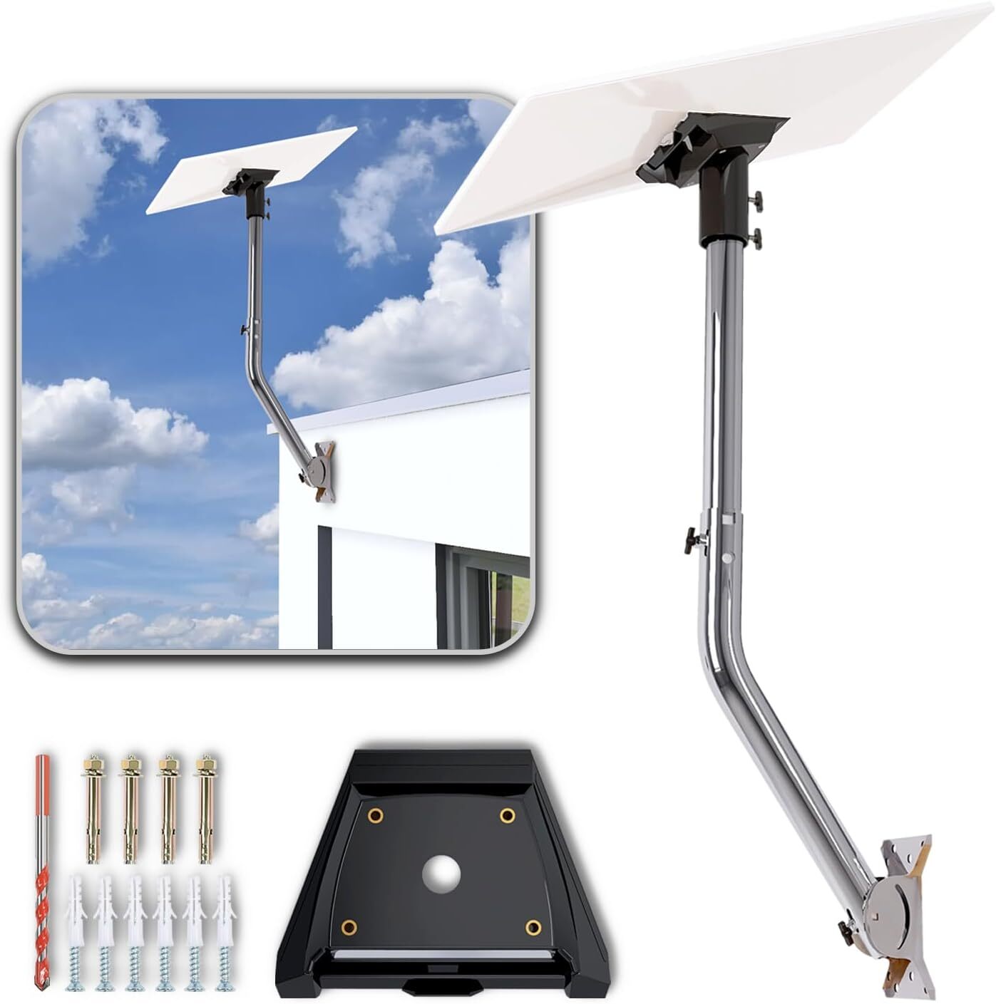 Adjustable Starlink Mounting Kit Gen 3, Ybervont Starlink Gen 3 Wall Mount