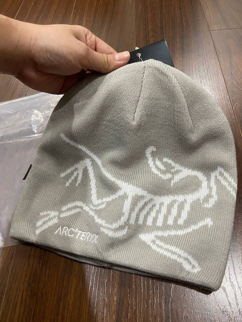 Arc'teryx Bird Head Toque Beanie Hat Gray Winter Cap New