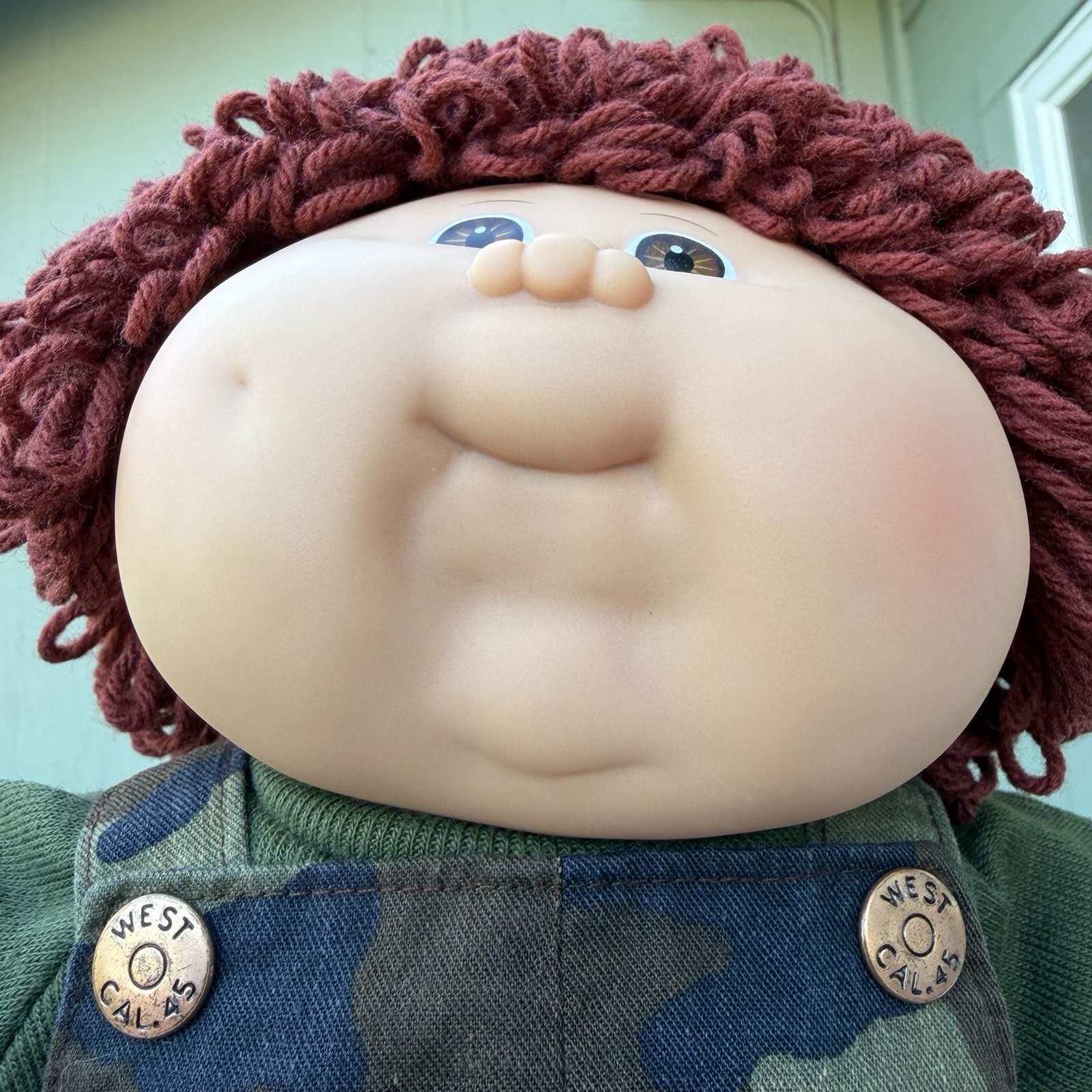 1986 Cabbage Patch Kids HM14 KT Factory Auburn Hair Brown Eyes Gorgeous Boy!🤎