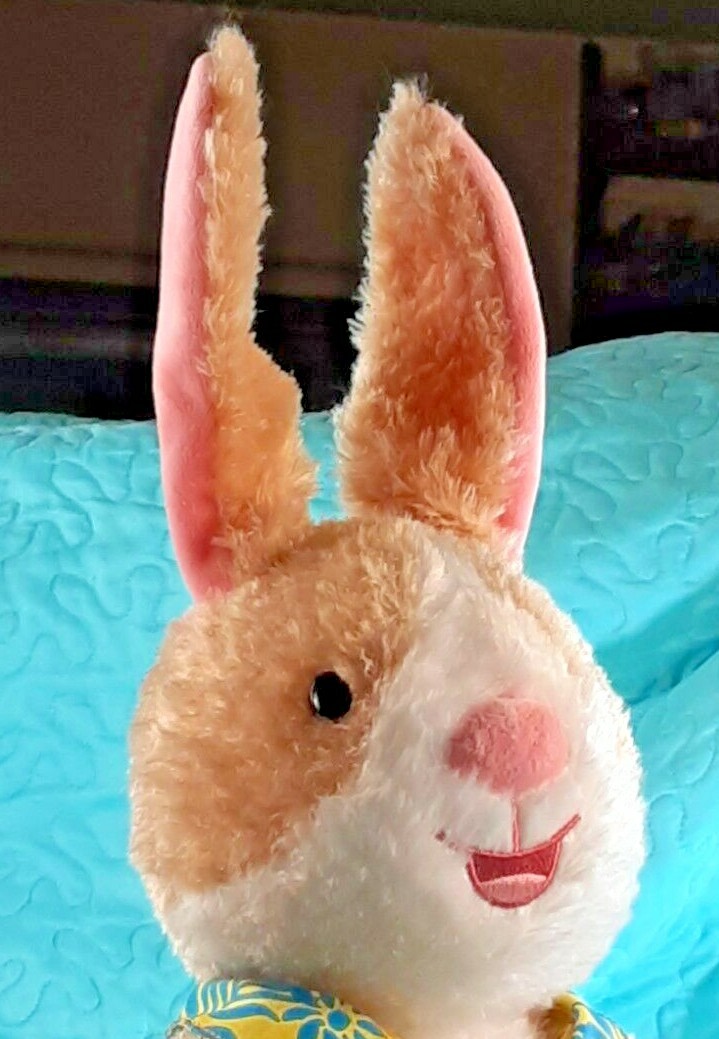 Bunny Rabbit Sweet Dancing Plush Hallmark Battery Operated Dances & Sings Easter