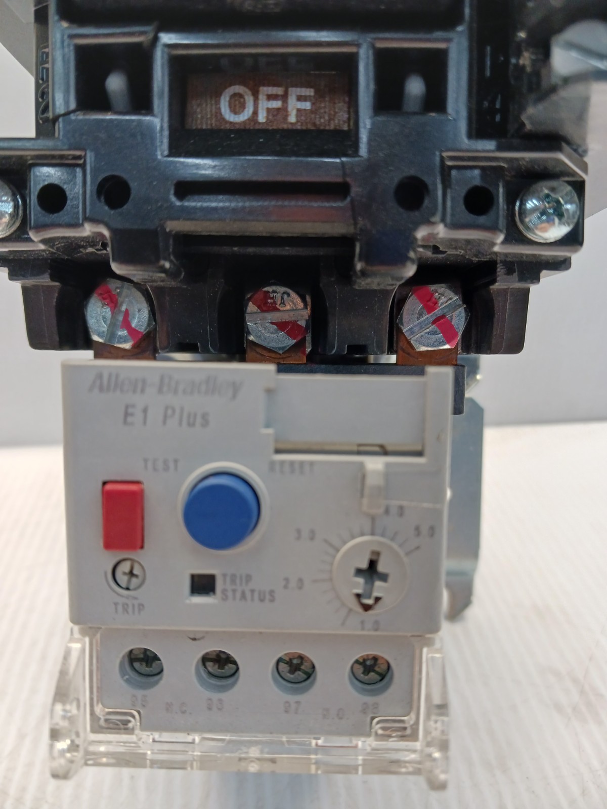 New Allen Bradley 500F-CO*930 Size 2 Motor Starter with 592-EECC Overload Relay