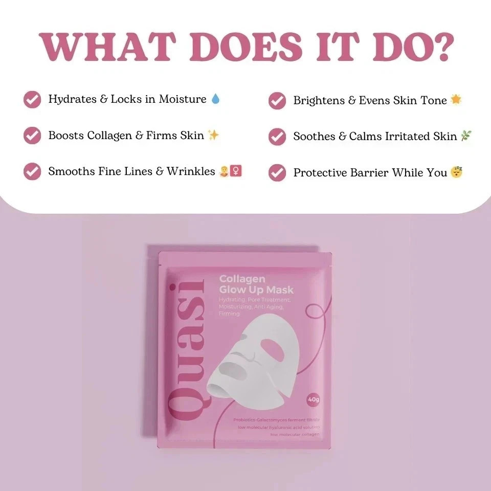 Quasi - Collagen Glow Up Mask - 4 pcs /box