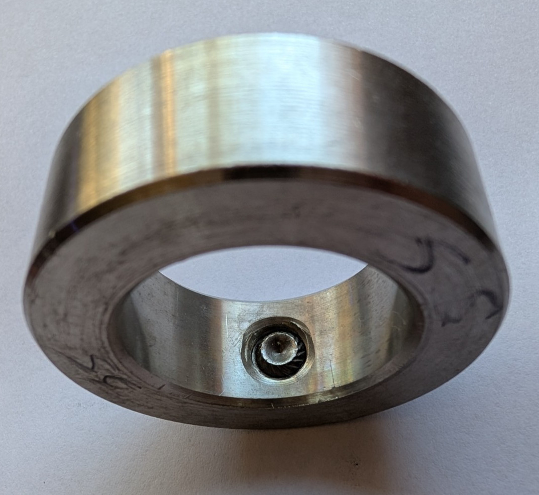 Lot of (17) 1 inch Shaft Collars, Set Screw, Stainless Steel. New/ Open Box