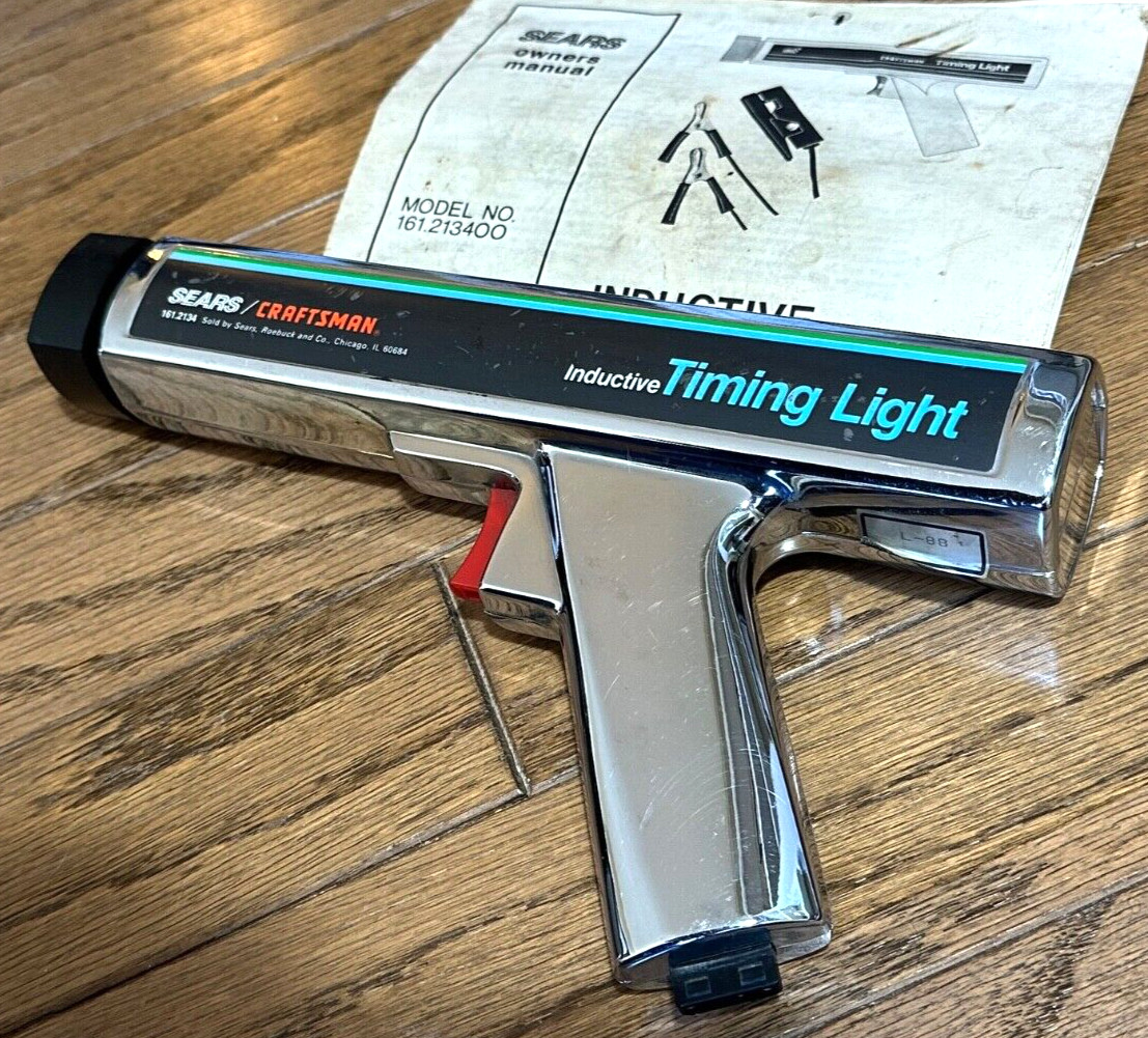 🇺🇸 Craftsman Tools USA Engine Timing Light Inductive Sears Automotive Gun Only