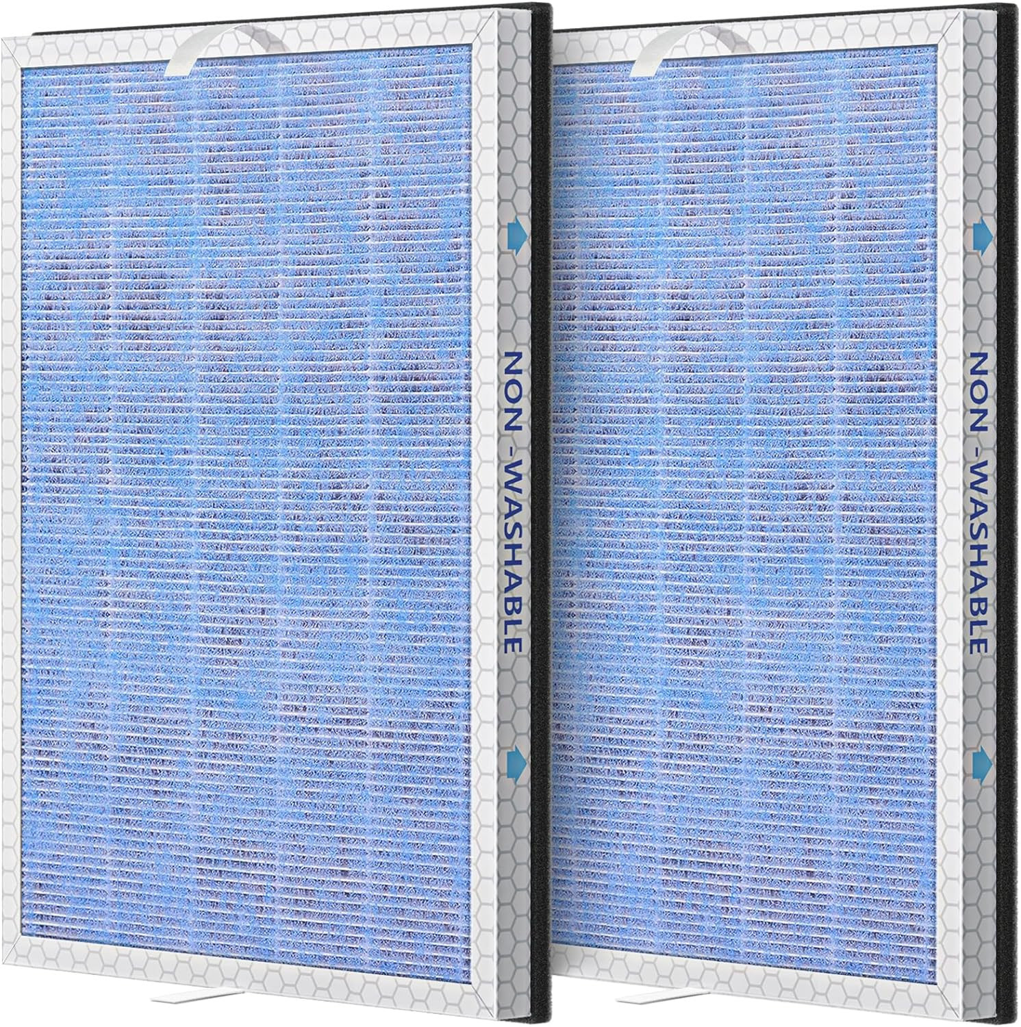 2 PACK MSA3/MSA3S HEPA Replacement Filter Compatible with Membrane Solutions MSA