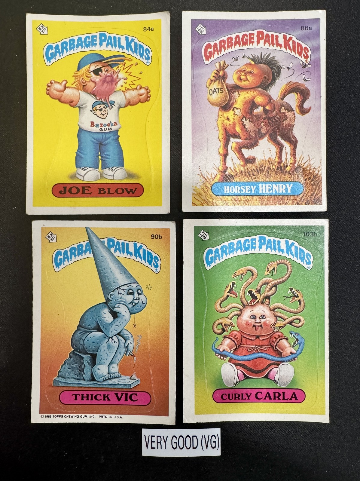 1987 Garbage Pail Kids OS 11 Cards 418-459 (P-NM) - You Pick - FIll Your Set