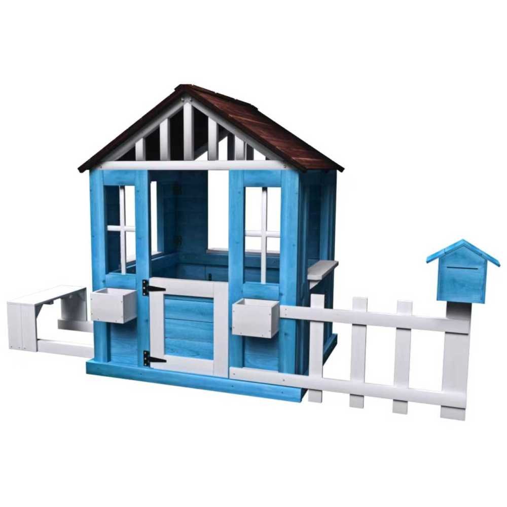 Kids Cabin Playhouse Playset Indoor or Outdoor Toy House Cottage Boys Girls Gift