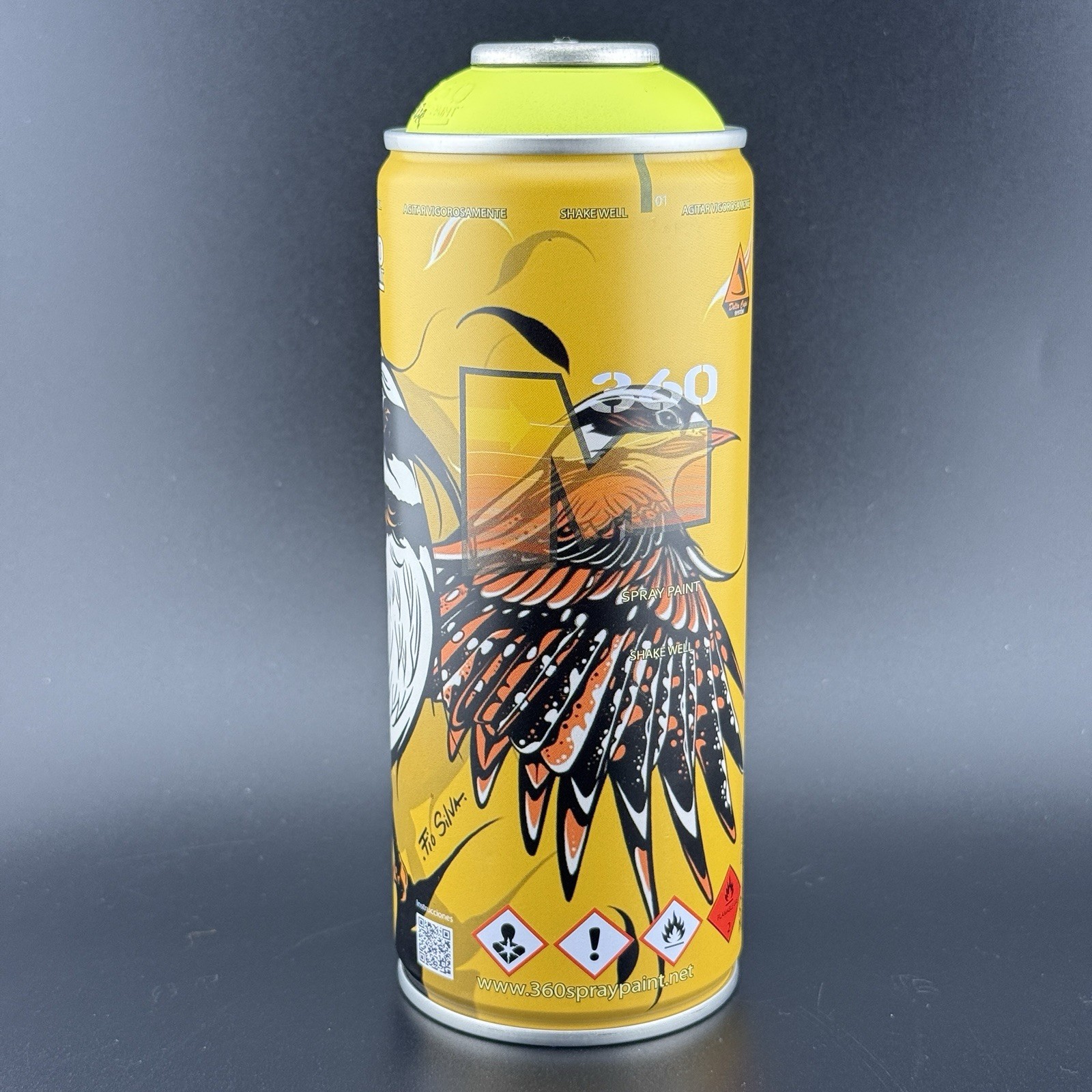 360 Spray Paint Artist Can Lot REAK Gore Fio Silva Viktoria Lamper 4 Cans