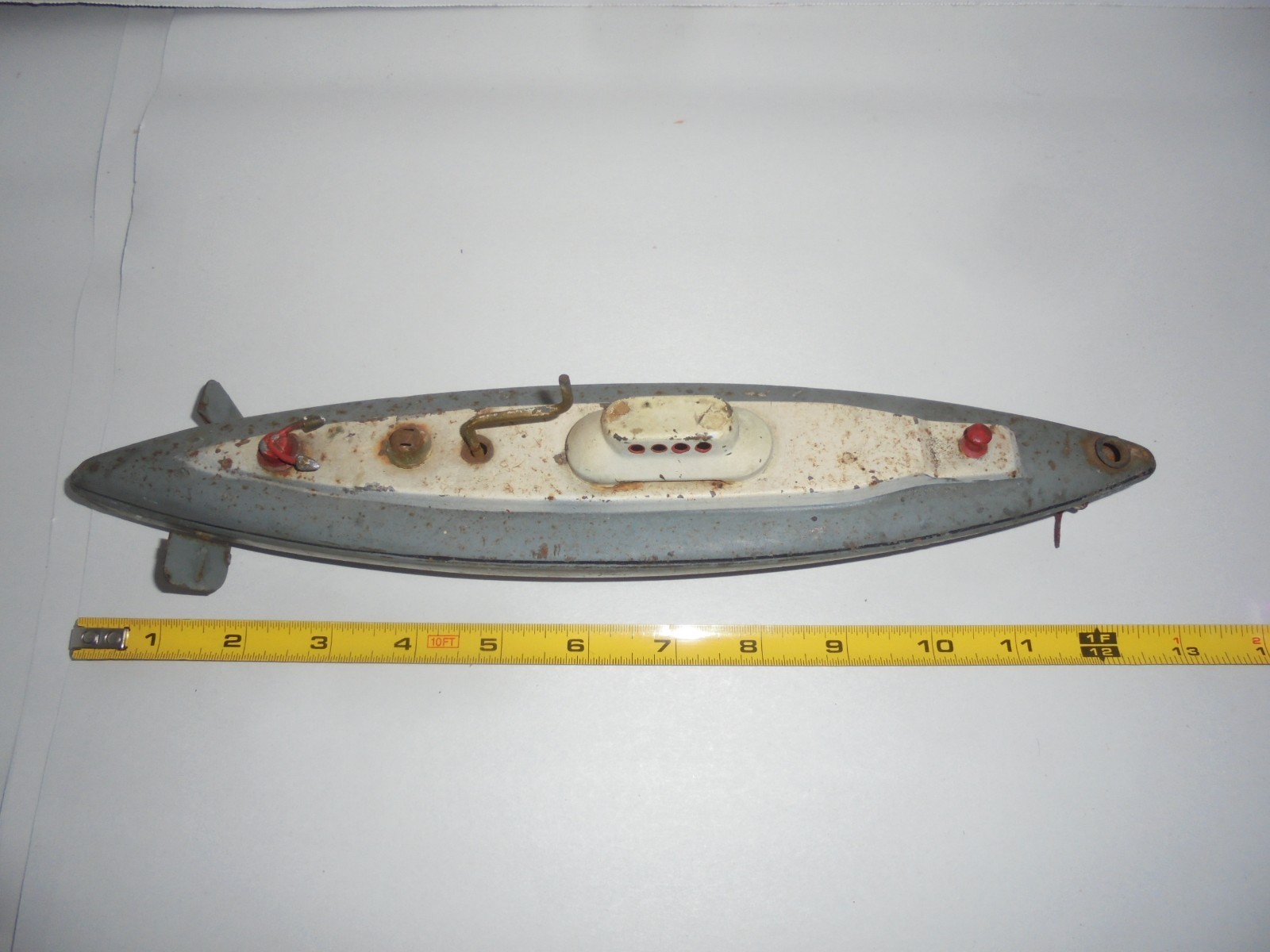 Marusan Japan SUBMARINE VINTAGE MADE OF STEEL WIND UP
