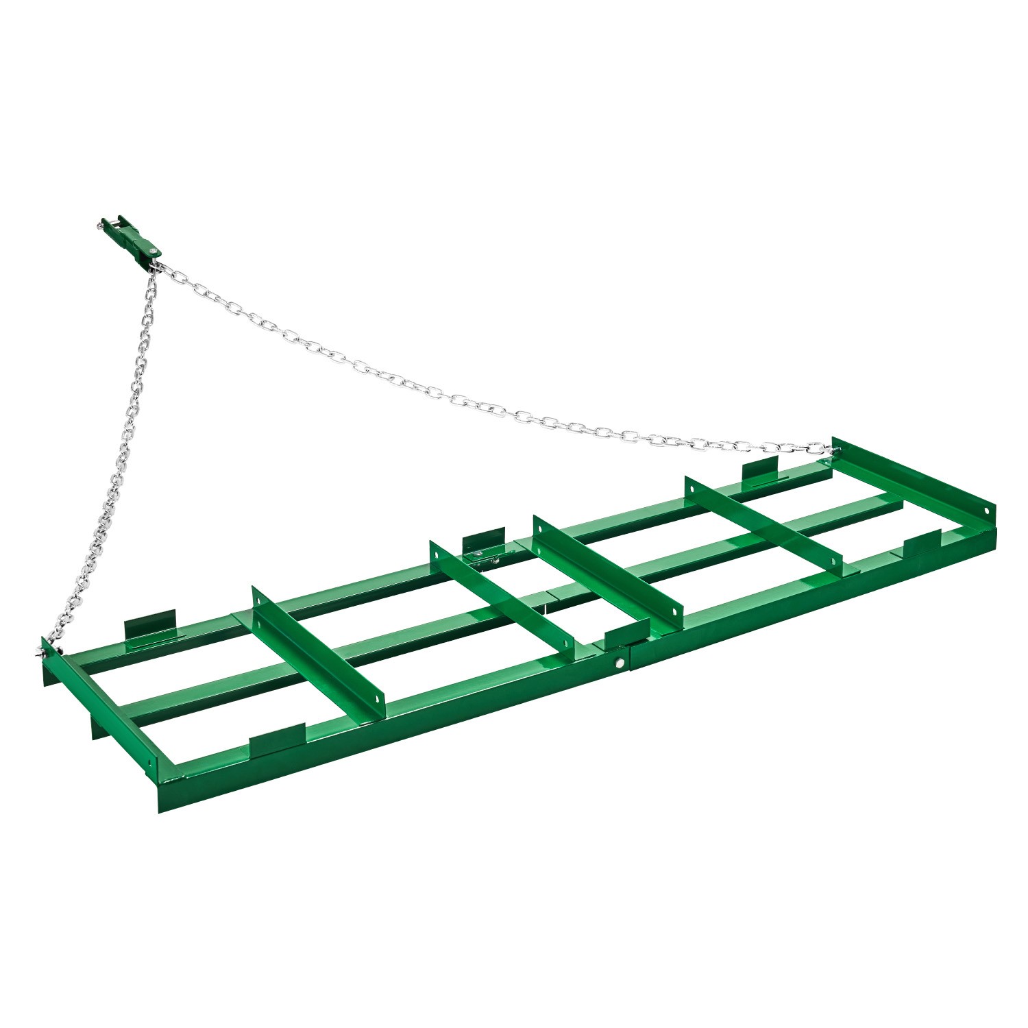 Drag Harrow 6 ft Heavy Duty Tow Behind Drag Harrow Driveway Grader Rake