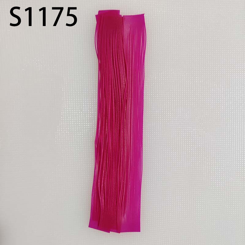 Std1159-1192 Silicone Skirt Tab Replacement Material Jig Lure Skirts 100ct