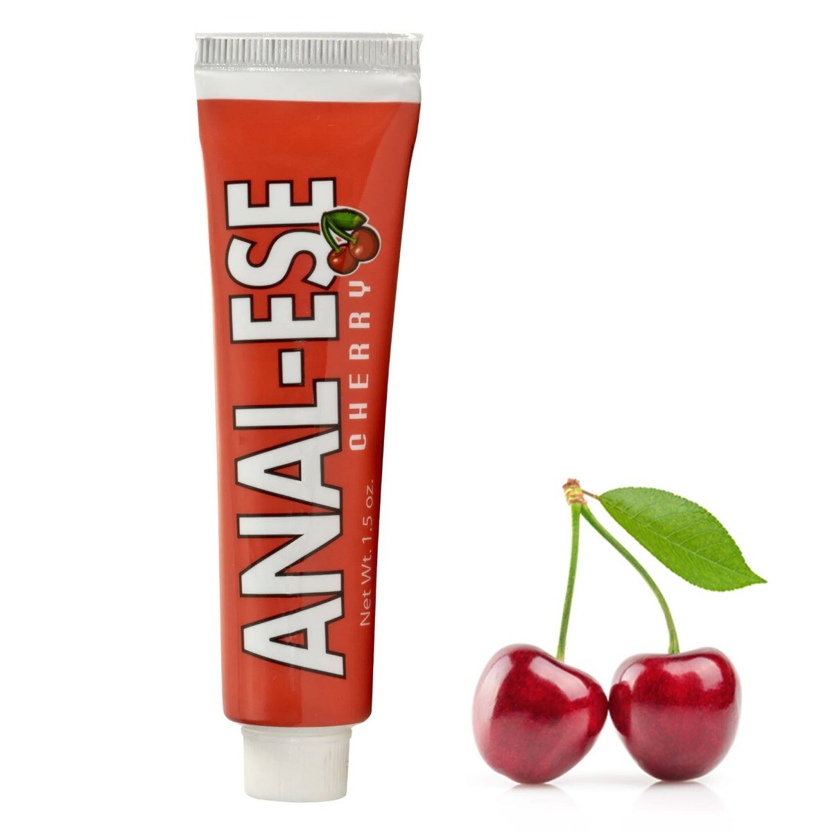 Nasstoys Anal Ese Eze Eaze Ease Numbing Desensitizing Lubricant 1.5 oz Cherry