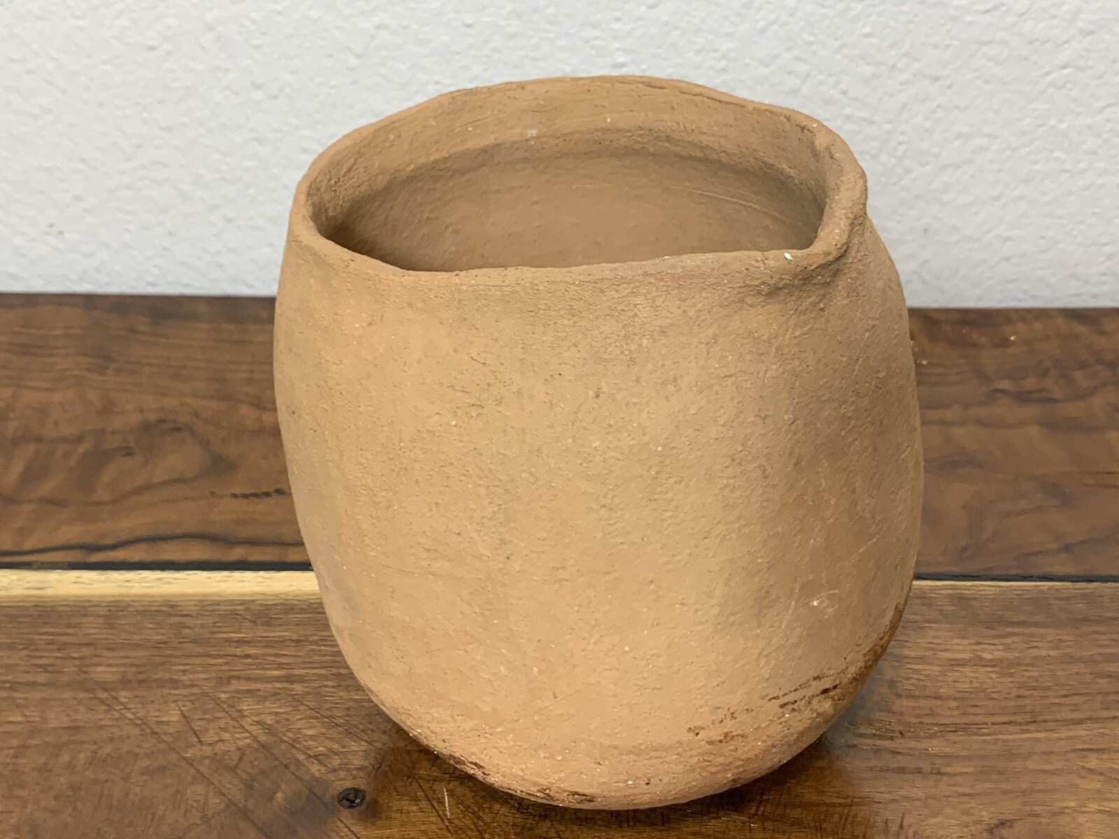 VTG Pot Pottery Clay Vessel Mission Southwestern Rustic Terra Cotta