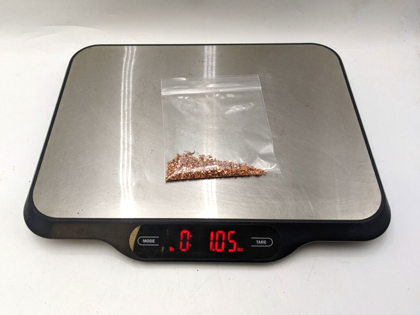 1oz Granulated Copper Shavings Bare Bright CU Material Craft Orgone Orgonite