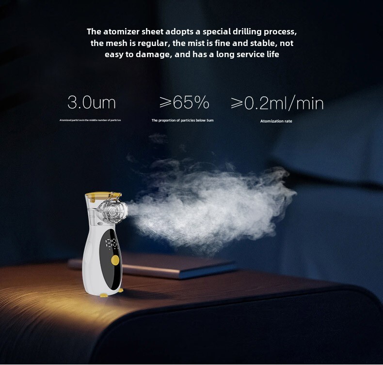 Mesh Atomizer..Nebuliizer .. *Hot Sell Humidifier Inhale Mist Machine qym