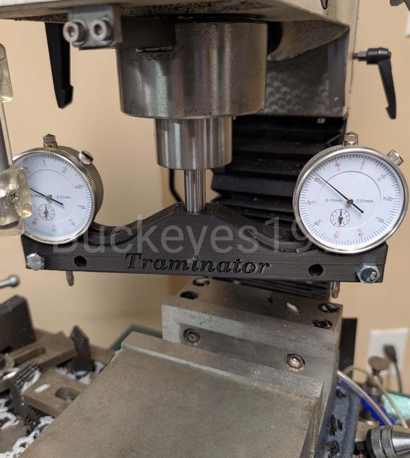 Traminator Spindle Square Tramming Tool 0.50" shank for mill drill press lathe