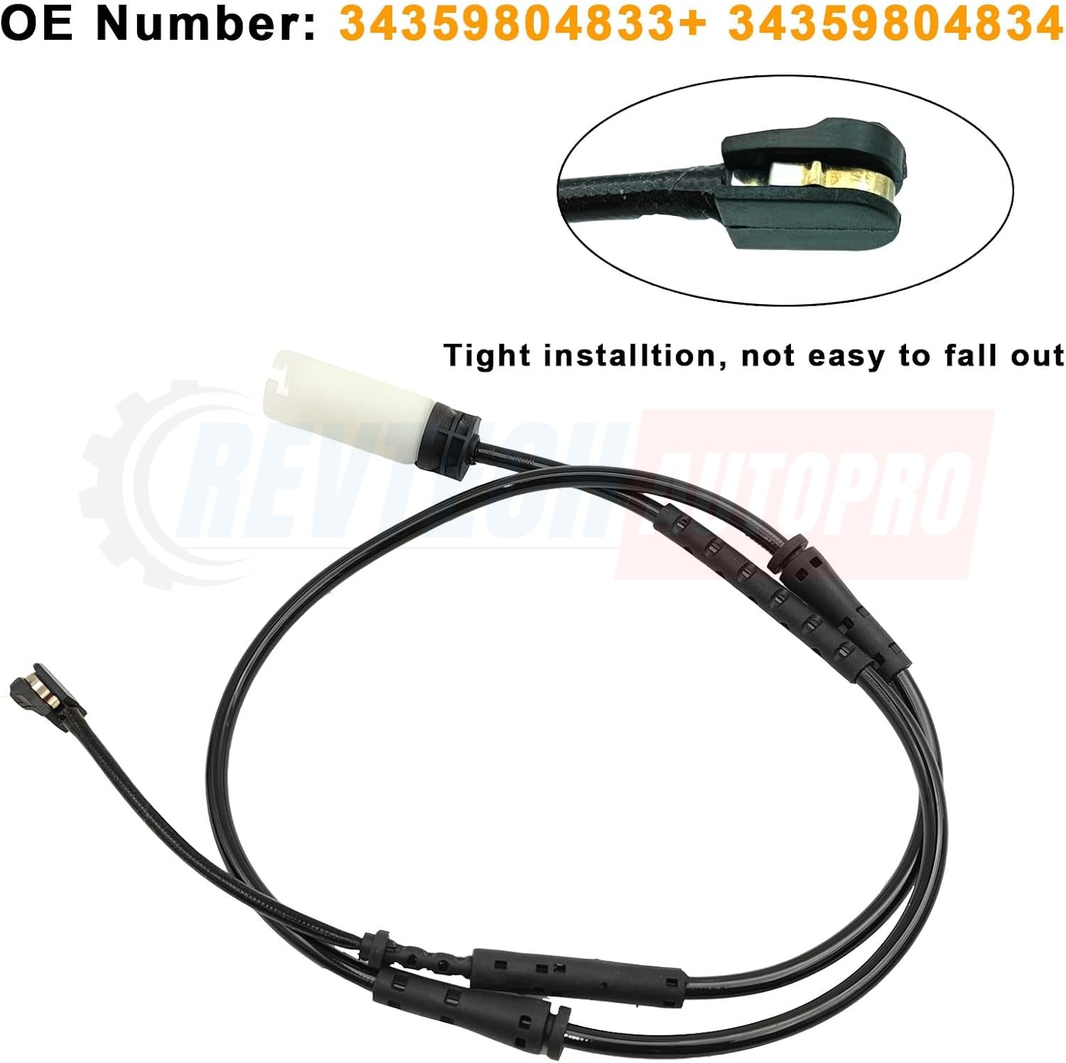 2PCS FRONT + REAR Brake Pad Wear Sensor for Mini Cooper Countryman 1.6L R60 R61