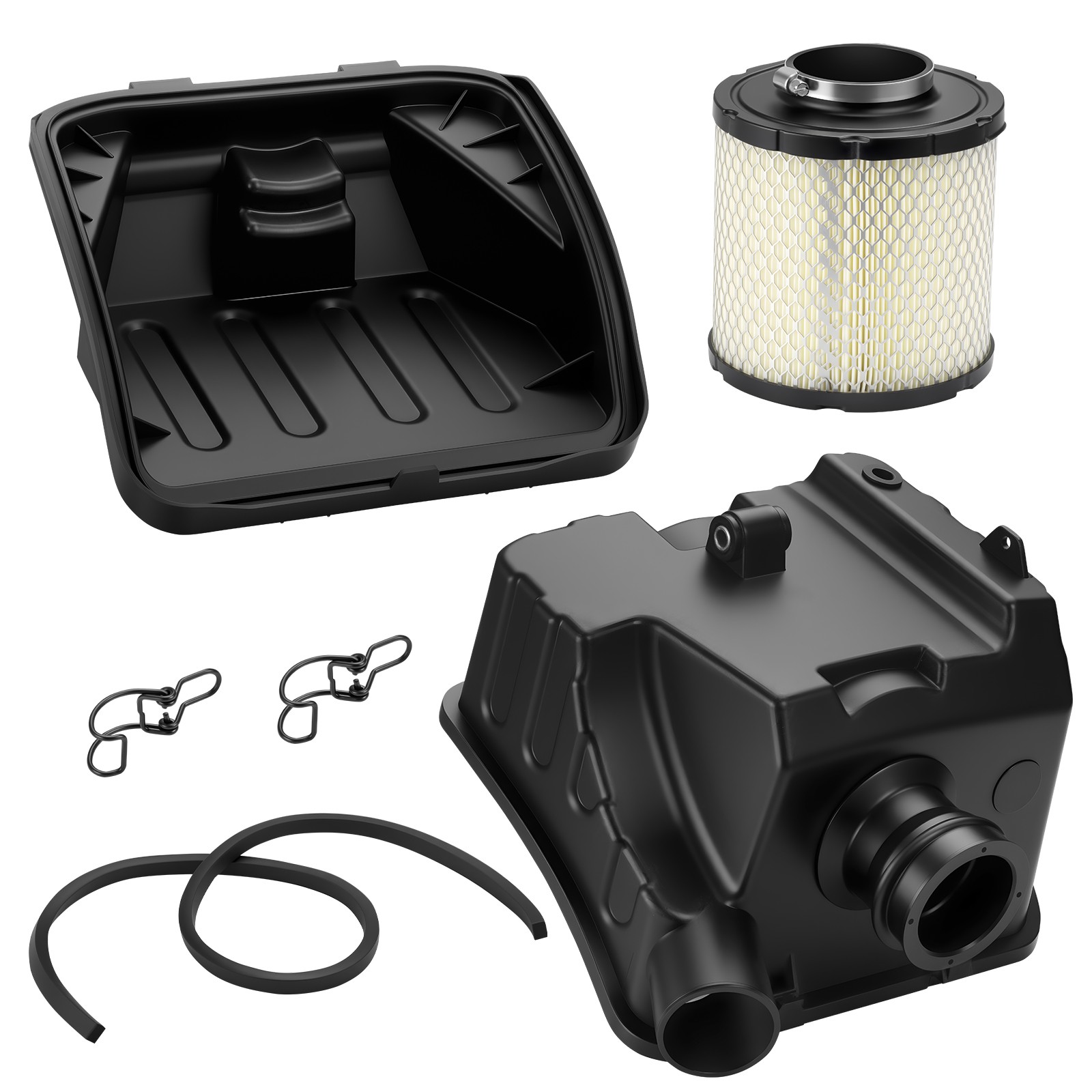 AIR INTAKE AIRBOX ASSEMBLY & AIR FILTER ELEMENT FOR POLARIS RANGER 570 500 ETX