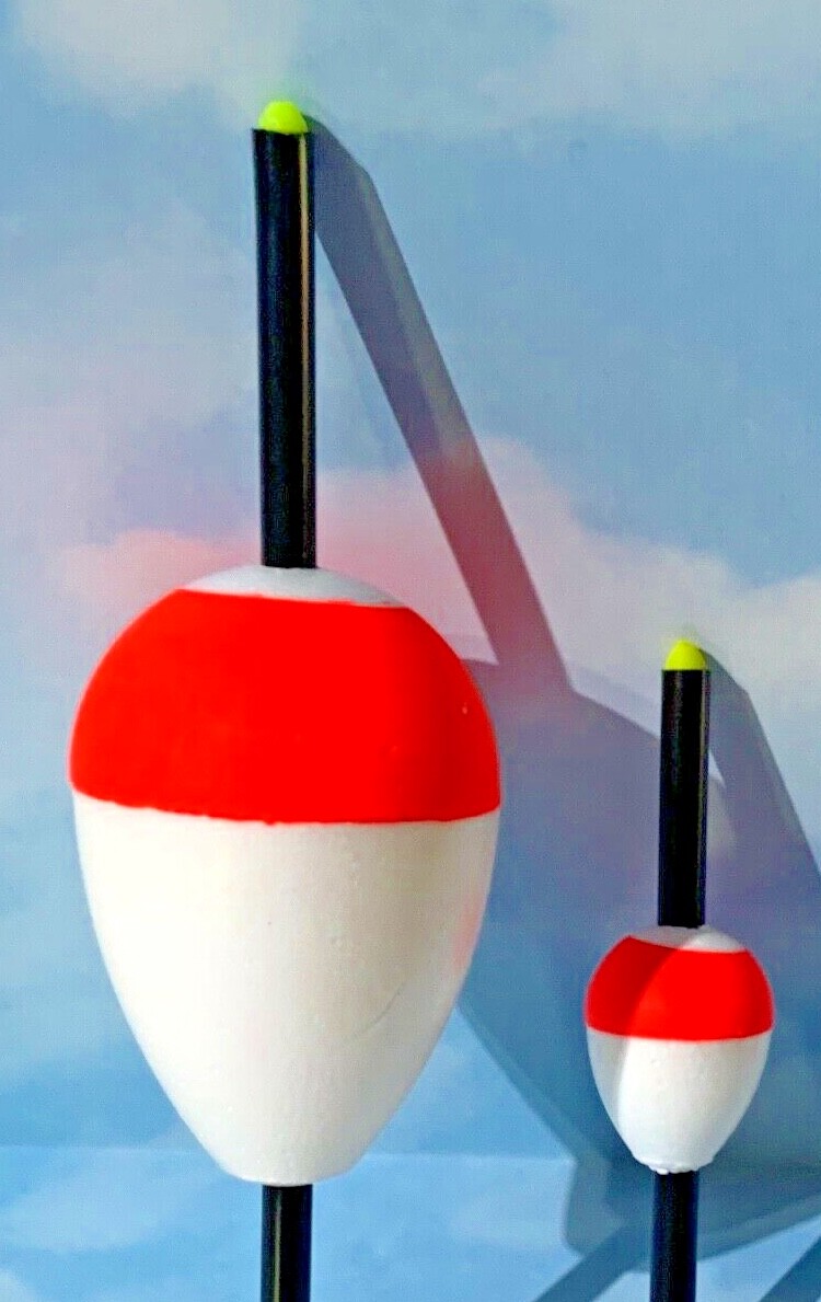 COMAL TACKLE Pear Slip Stick Bobbers FROM 1.25" -2.25" Made USA CHOOSE FREE S/H