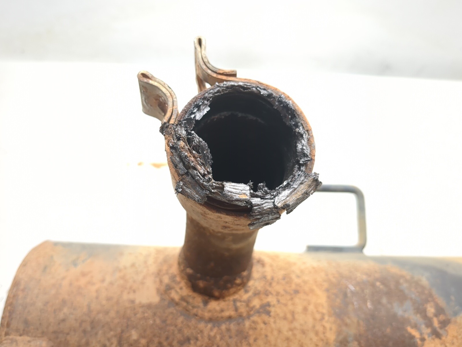 08-14 Polaris RZR S 800 Full Exhaust Header Pipe Muffler Silencer Can