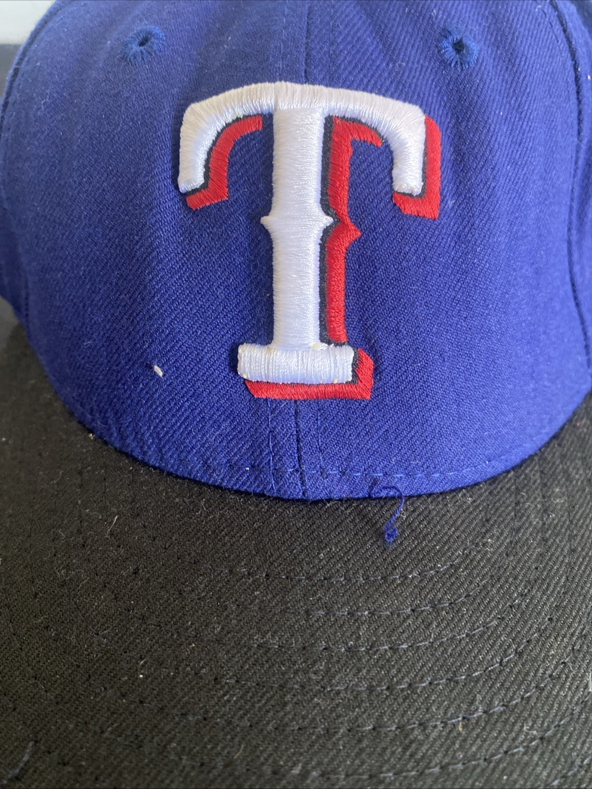 Doug Davis September 11, 2002 Texas Rangers Game Used Hat GU1