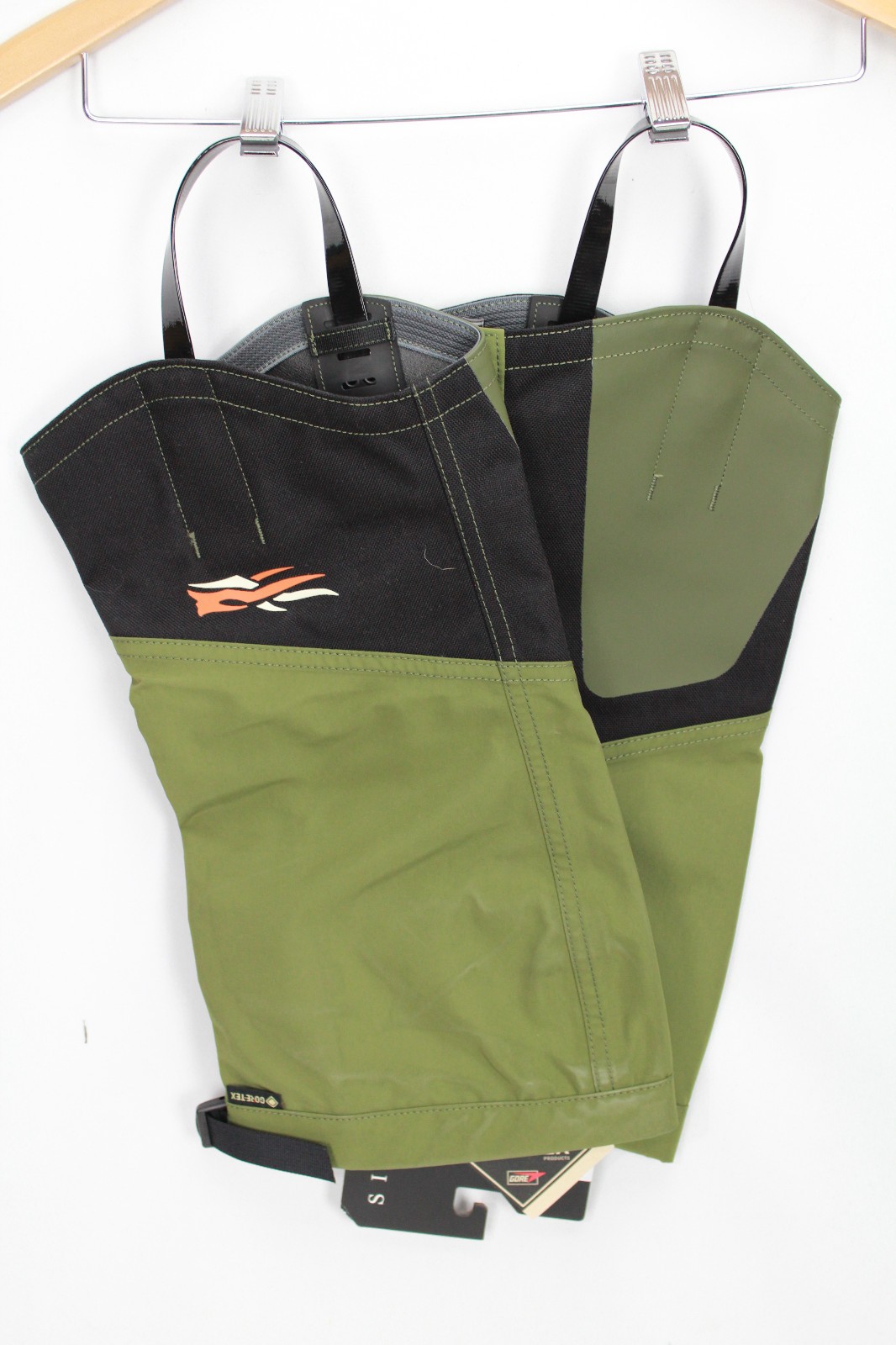 NEW! Sitka Stormfront GORE-TEX GTX Leg Gaiters Covert Olive Black Unisex L-XL
