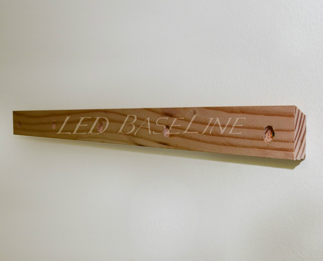 36" LED LIGHTED SHELF, 2 TIER WALL-MOUNTED, Home/Bar Liquor Bottle Display Rack