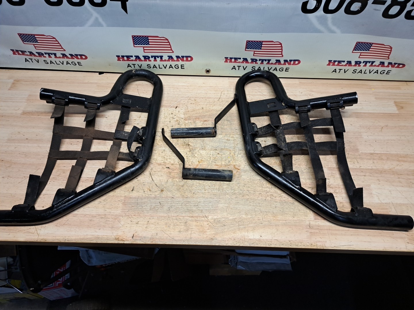 Kawasaki KFX Ltz Z 400 Nerf Bars Alba Racing Black Black Kx