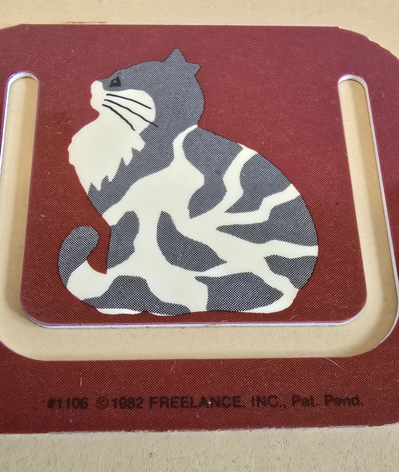 Vintage 80s Cats Paper Clips By Freelance Inc Complete Set