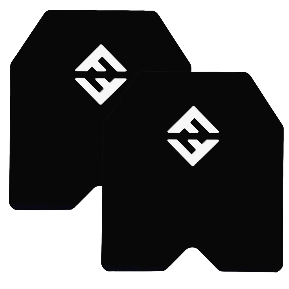 Premium Weight Vest Plates - 13.75 LB Plates Sold In A set, 30 LB Total Weight