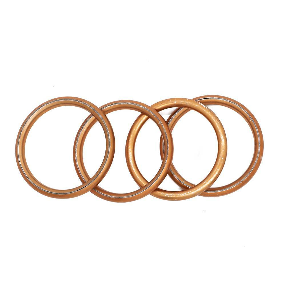 4 Pack Exhaust Gasket for Honda CB750A CB750C CB750F CB750K CB750SC CB750L