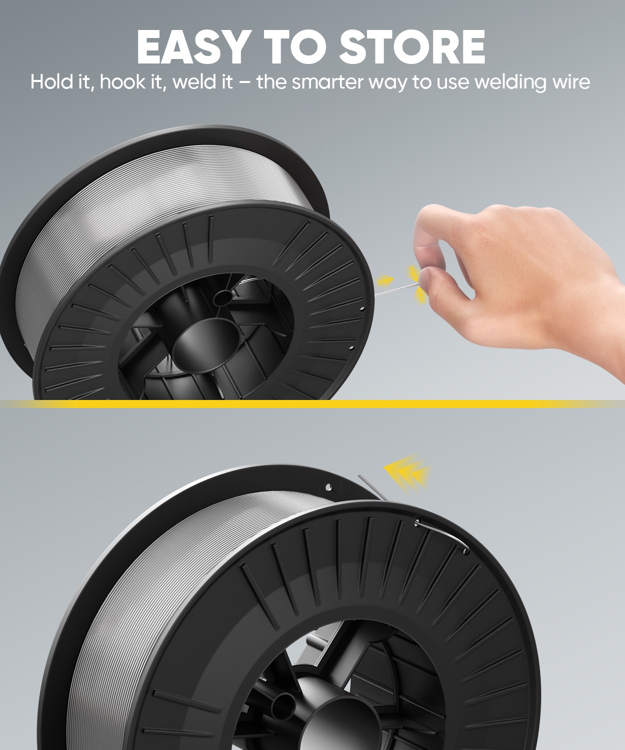 10lbs & 0.030in Flux Core Welding Wire Flux Mig Welder Welding Wire Low Spatter