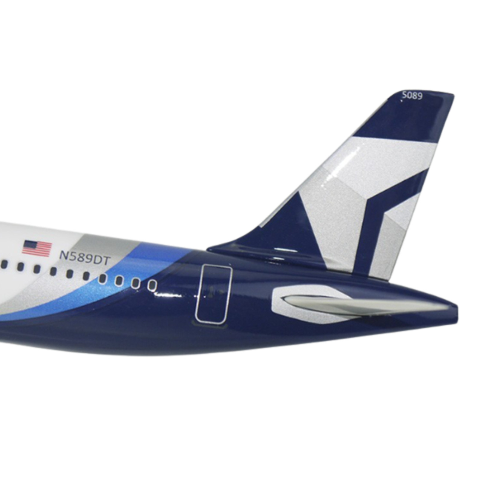 Flight Miniatures Delta 100th Anniv Livery A321neo 1:200 Scale Model Airplane