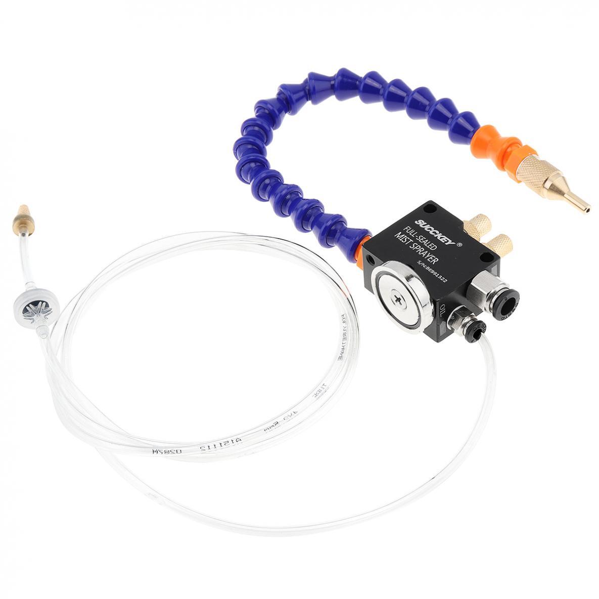 30cm Mist Coolant Lubrication Spray System w/ Magnetic Base & Fully Sealed Tube