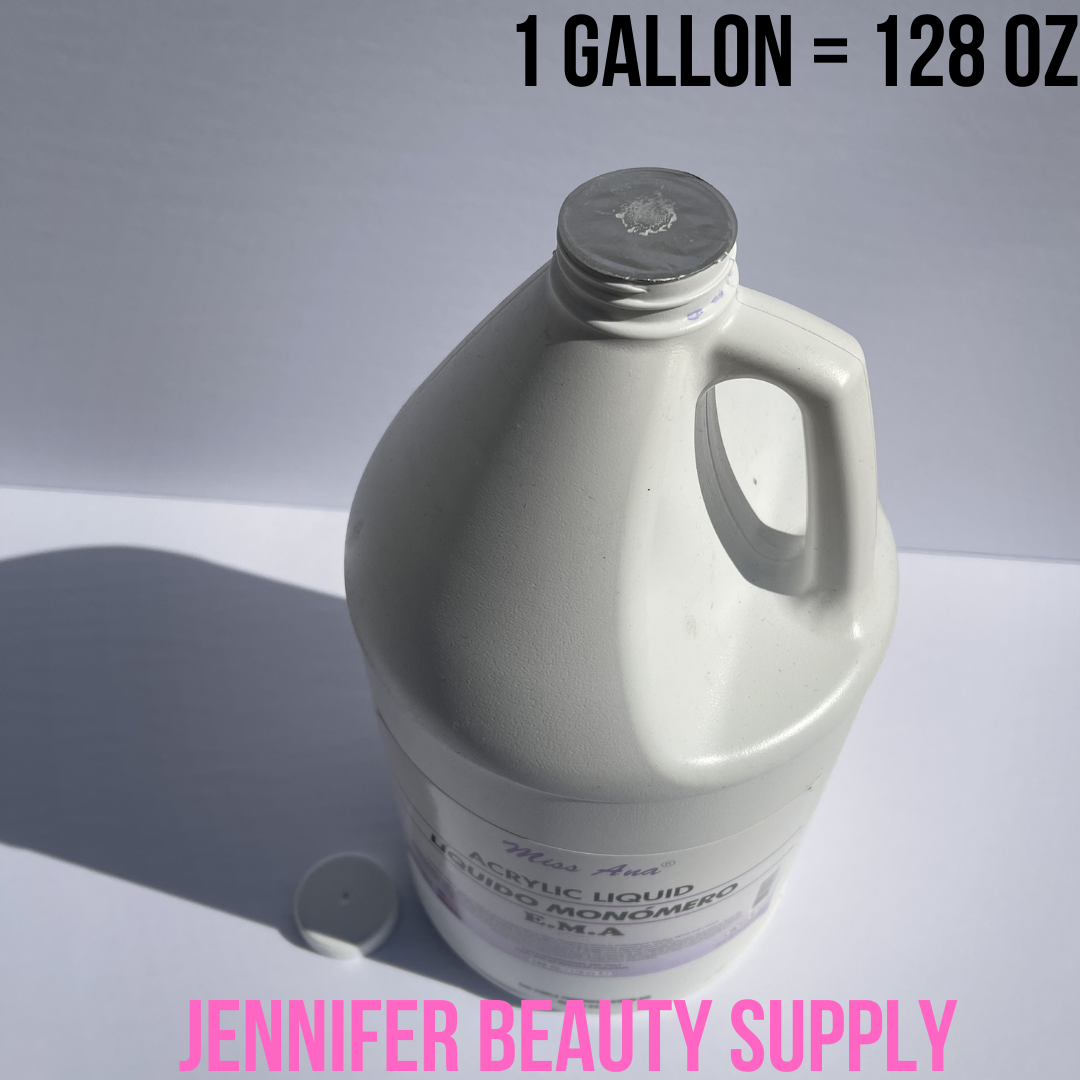 ACRYLIC LIQUID MONOMER PROFESSIONAL ACRYLIC NAIL SYSTEM 1 GALLON/ 128 OZ EMA