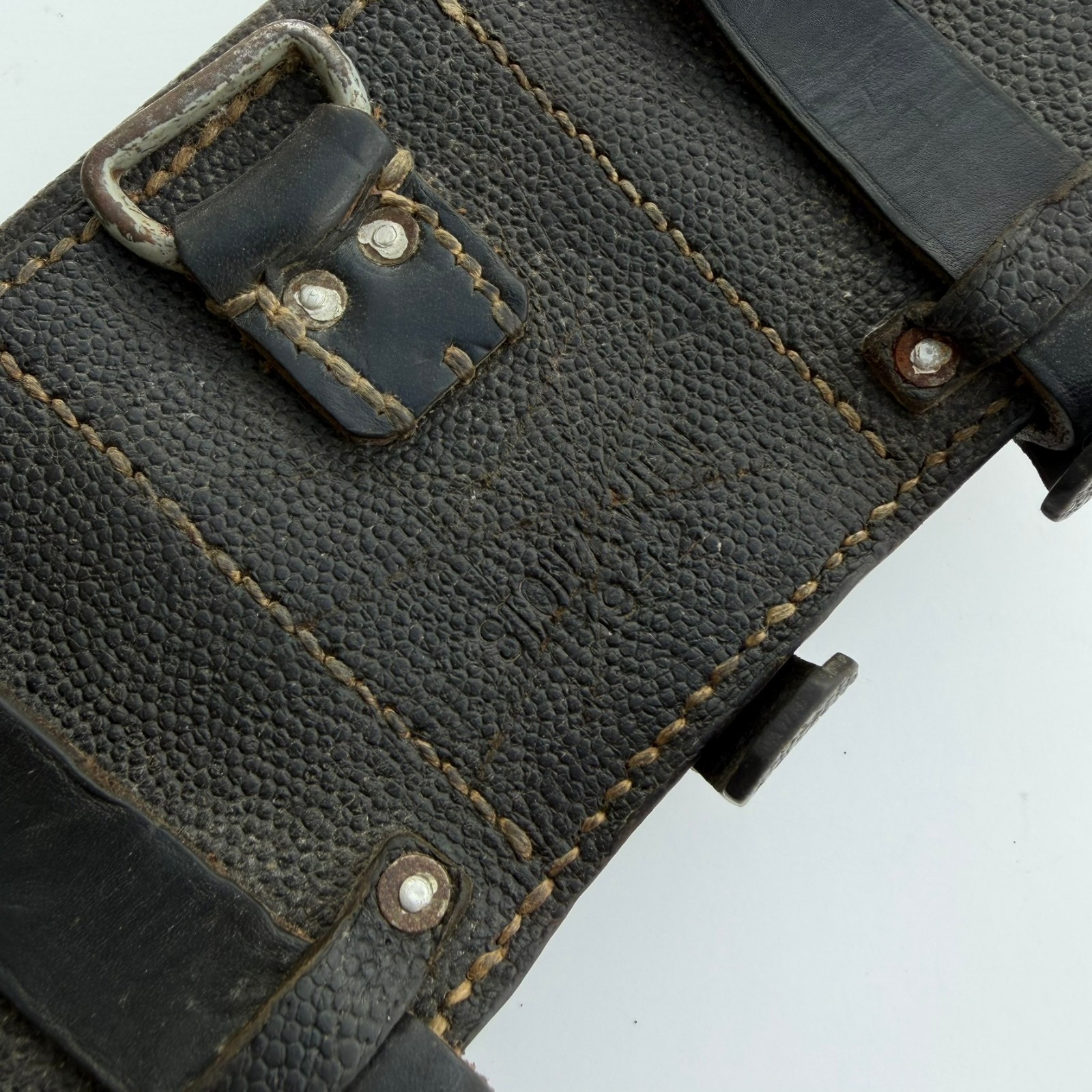 WWII German Ammo Pouch for 98k Mauser Rifle. Marked and Dated 1942