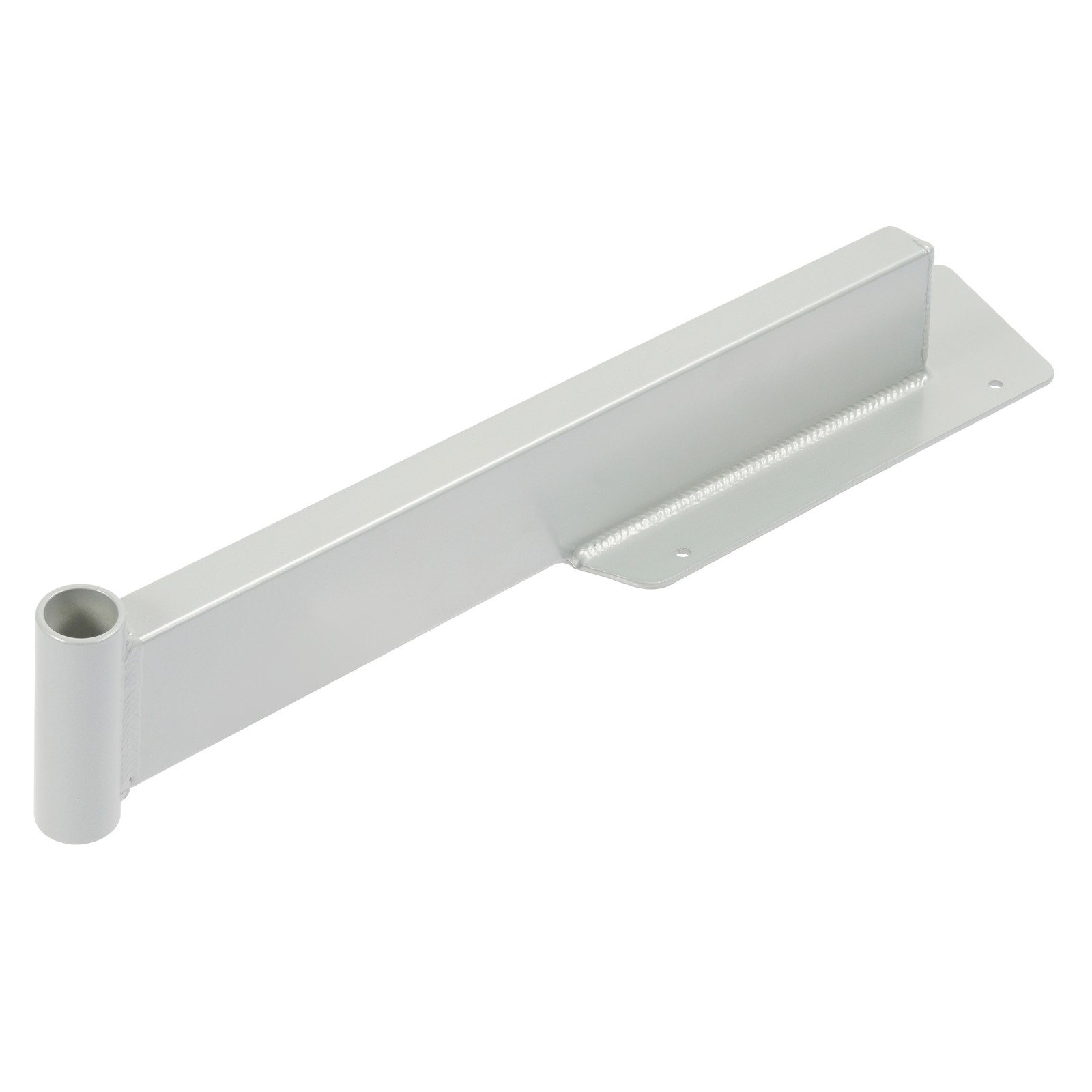 Right Boat Trolling Motor Mount For Gheenoe W/ Handle Nose Cap Silvery Aluminium